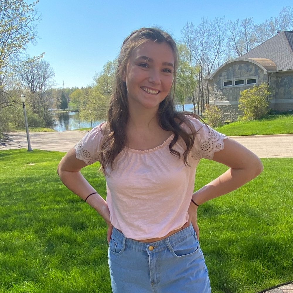Pink top